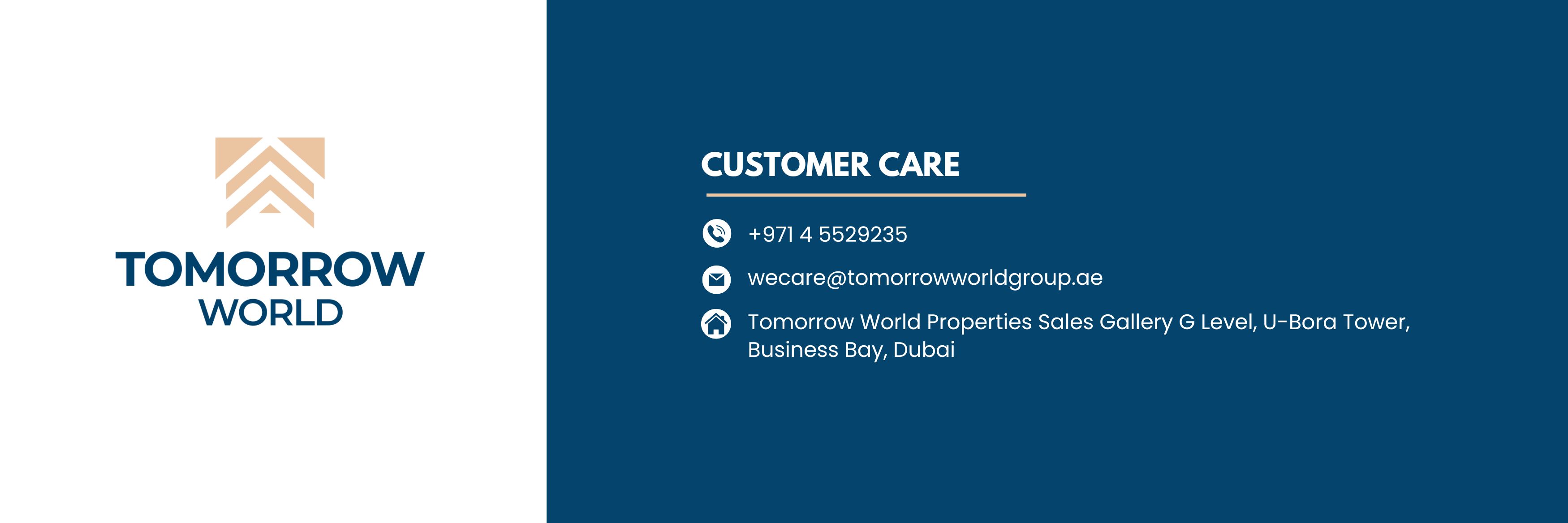 Customer Care signature
